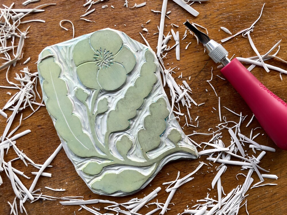 Printmaking: block printing - Low Tide Arts
