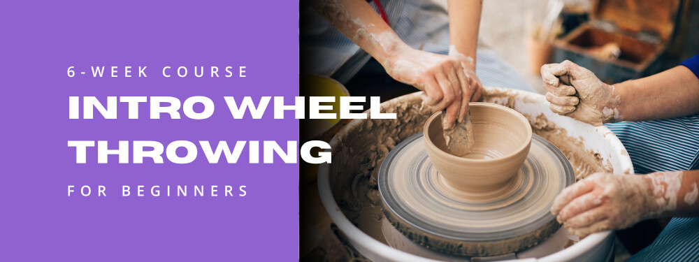 6 Week BEGINNER Wheel Throwing Course with Kris - June & Gem Ceramics ...